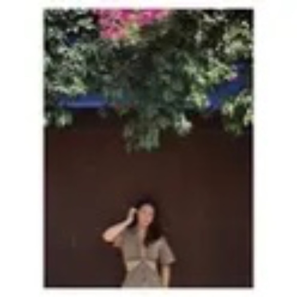 ALC Rent the Runway Georgia green shirtdress sz 2 $450 - Picture 12 of 13